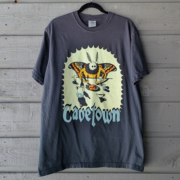 Comfort Colors Other - Cavetown 2024 Tour Band Tee Black Colorful Moth 100% Cotton Unisex Large
